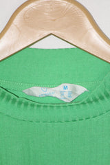 Dark Green Full Sleeve Crop Top – Primark (Medium)