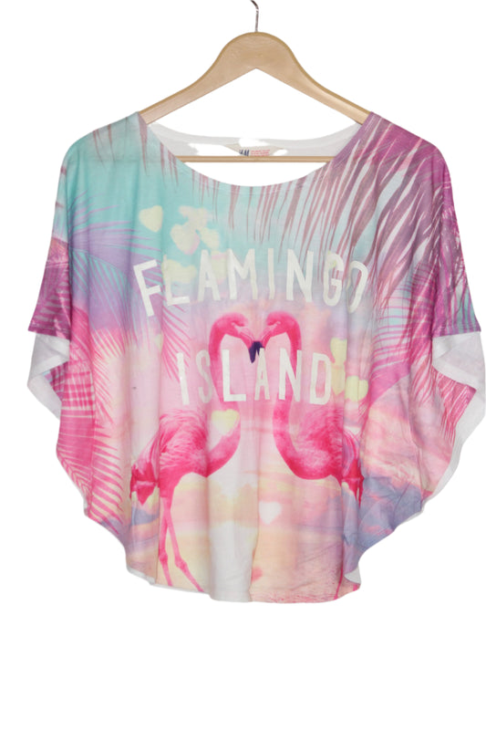 Pink Sleeveless Crop Top – H&M (Large)