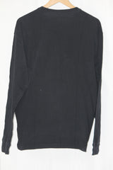 H&M Black Full-Sleeve T-Shirt