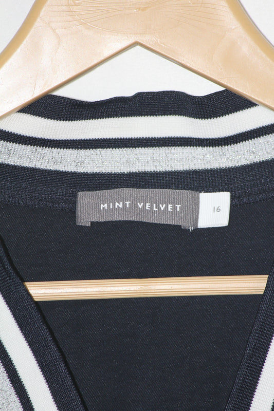 Full Sleeve Black Blouse by Mint Velvet