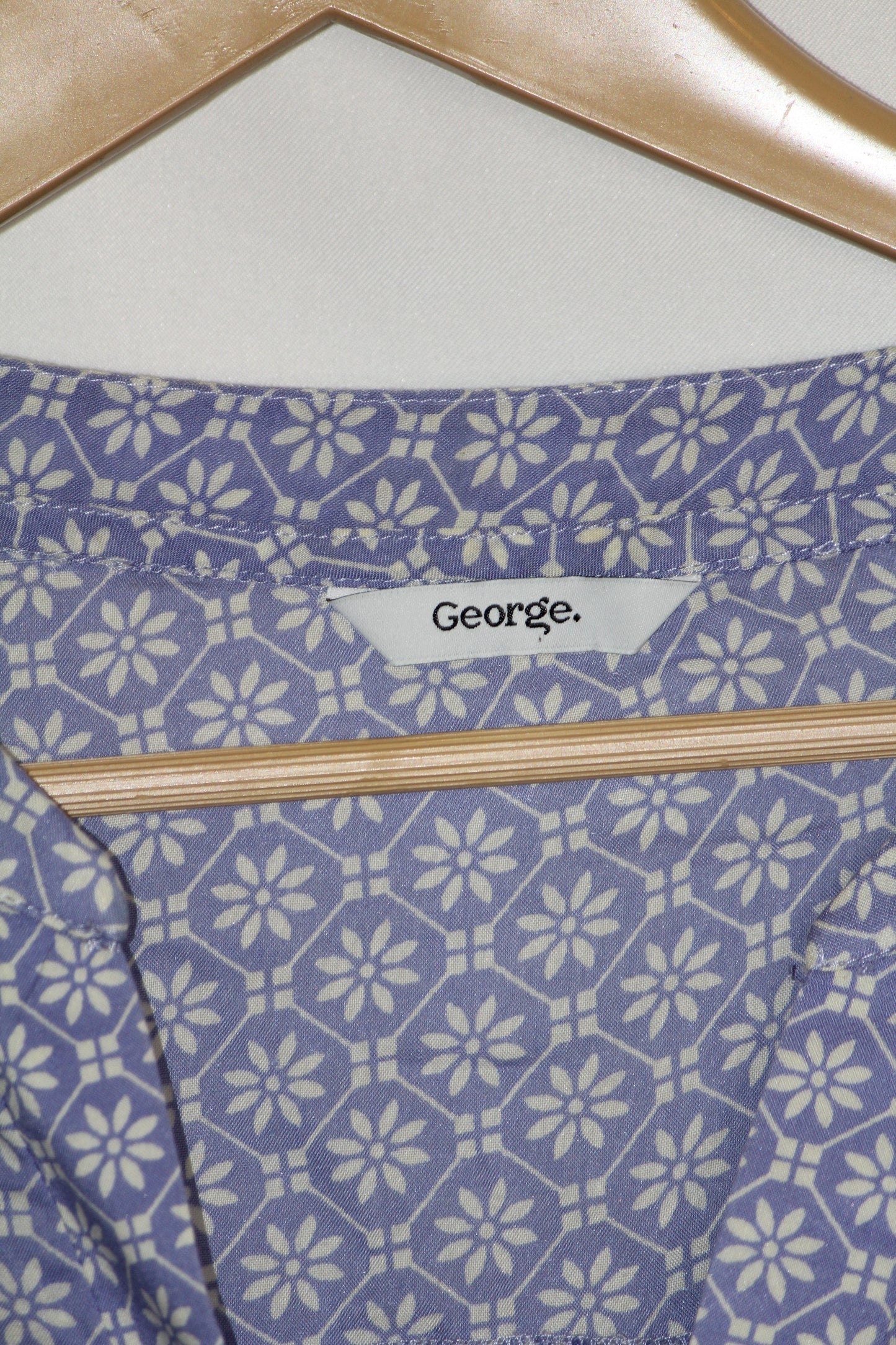 V-Neck Full Sleeves Blouse by George