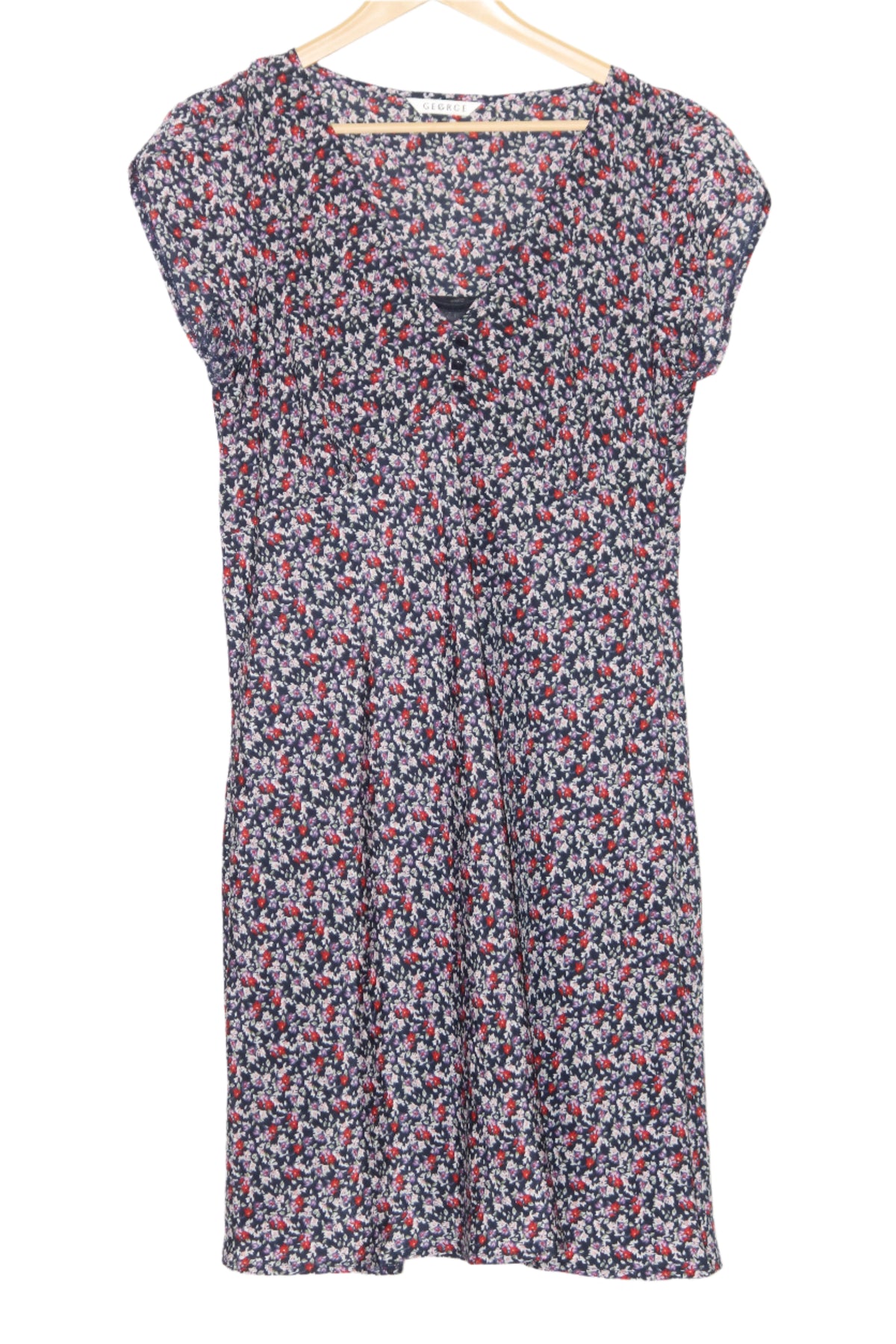 Sleeveless Multicolor Floral Dress – George