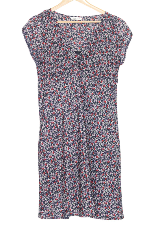 Sleeveless Multicolor Floral Dress – George