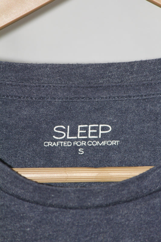 Sleep Blue Printed T-Shirt