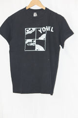 Gildan Black 'Yowl' Printed T-Shirt