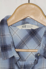 Sea Blue Cotton Shirt – H&M