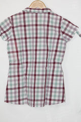 White Check Sleeveless Shirt – Sergent Major