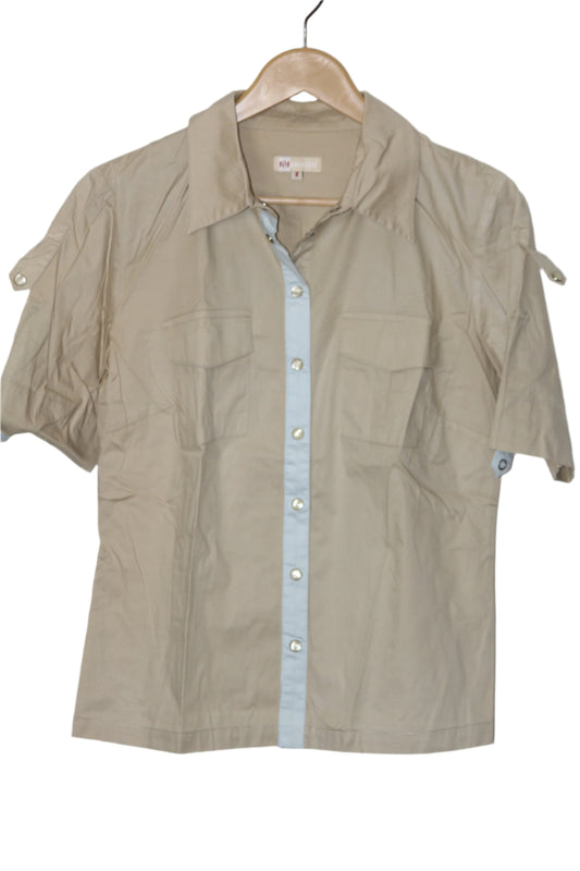 Beige Short Sleeve Shirt – IHI