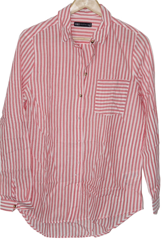 Red Stripe Shirt – M&S