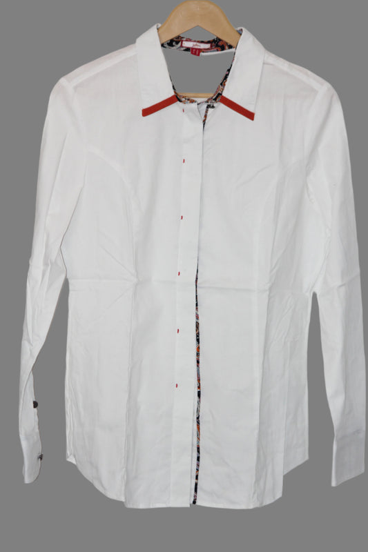 Off-White Stretch Shirt – Joe Browns