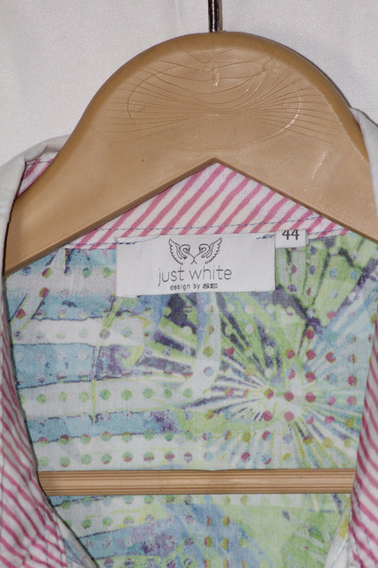 Light Green Net Pocket Shirt – Just White