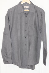 Grey Full Sleeve Button-Down Shirt – Zantos (Large)