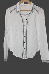 Off-White Viscose Shirt – Staring at Stars