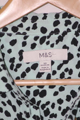 Sea Green Spotted Shirt – M&S