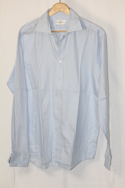 Light Blue Full Sleeve Button-Down Shirt – Berwin & Berwin (Large)