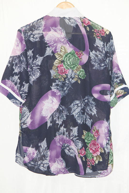 Printed Black Shirt – Thrifty