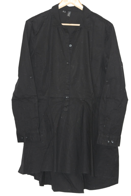 Long Black Shirt – Rainbow