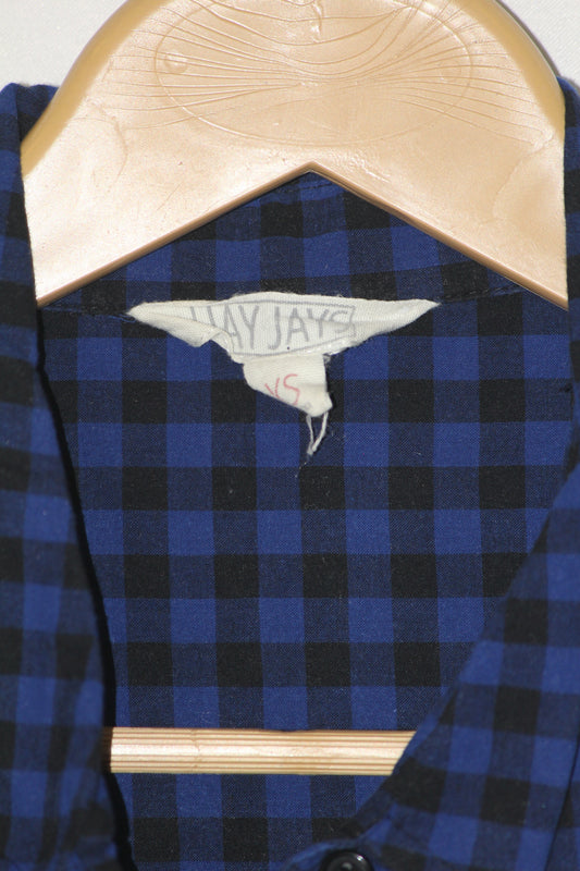 Dark Blue Check Shirt – Jay Jays