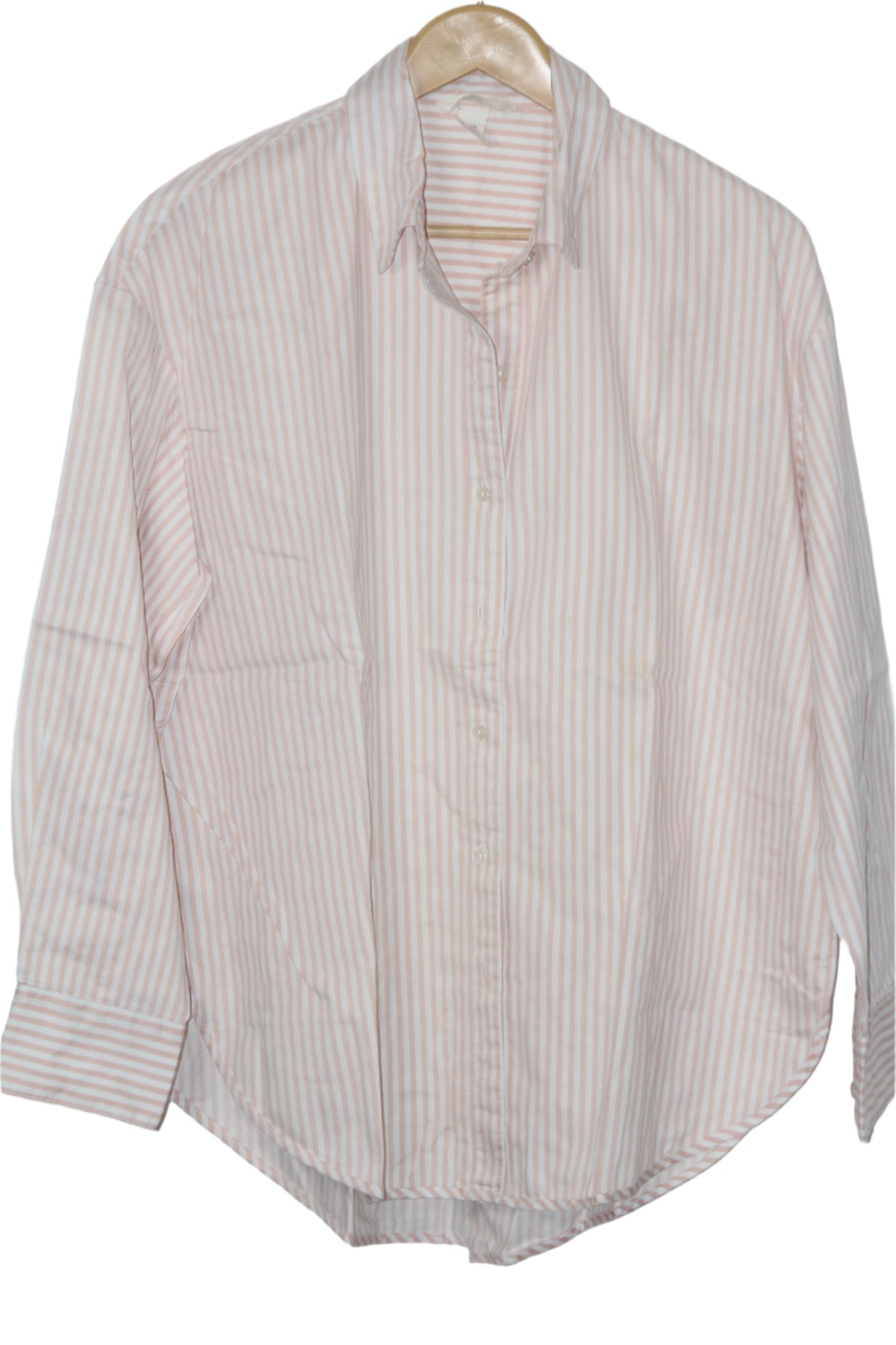 White Crayon Stripe Shirt – H&M