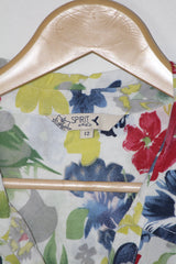 White Floral Shirt – M&Co