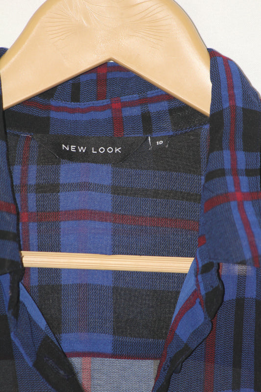 Blue Printed Shirt – New Look