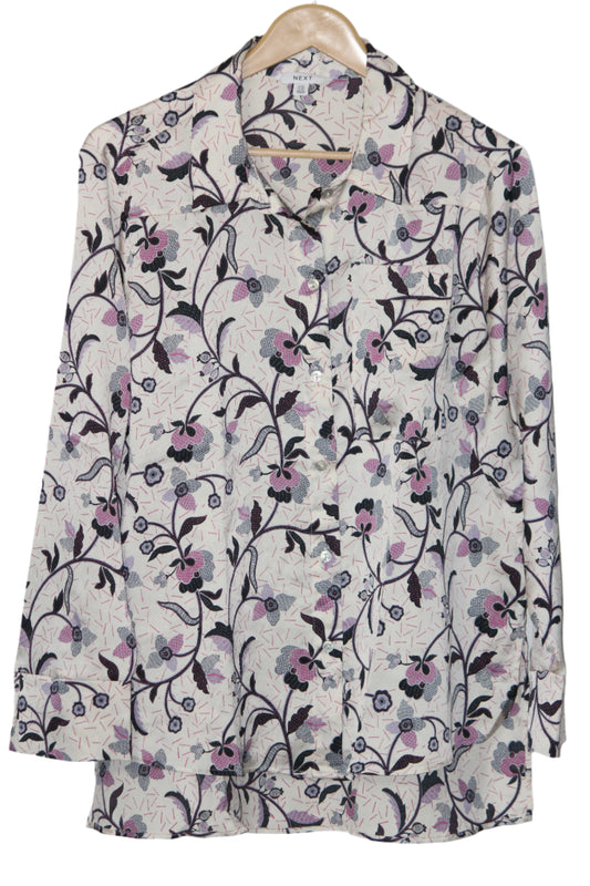 White Floral Shirt – Next