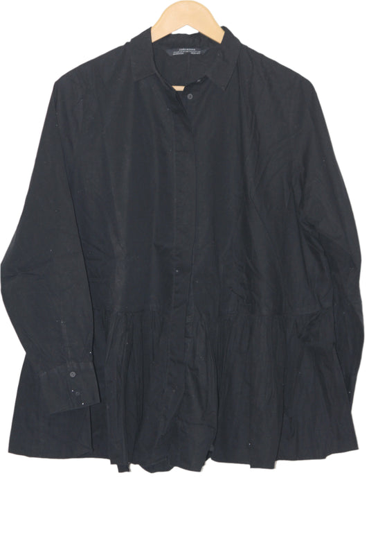 Black Frock Style Shirt – ZARA