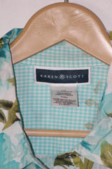 White Printed Shirt – Karen Scott