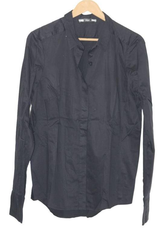 Black Plain Shirt – Next