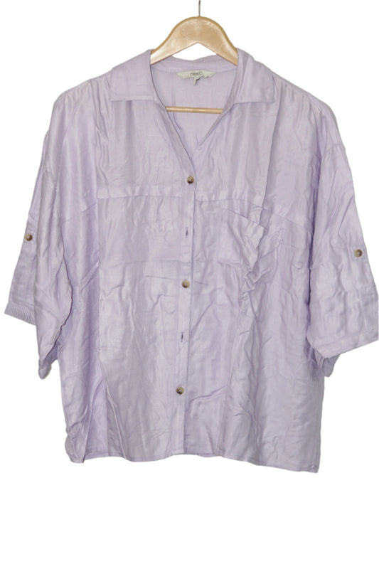Light Purple Viscose Shirt – Next