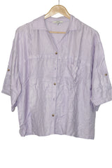 Light Purple Viscose Shirt – Next