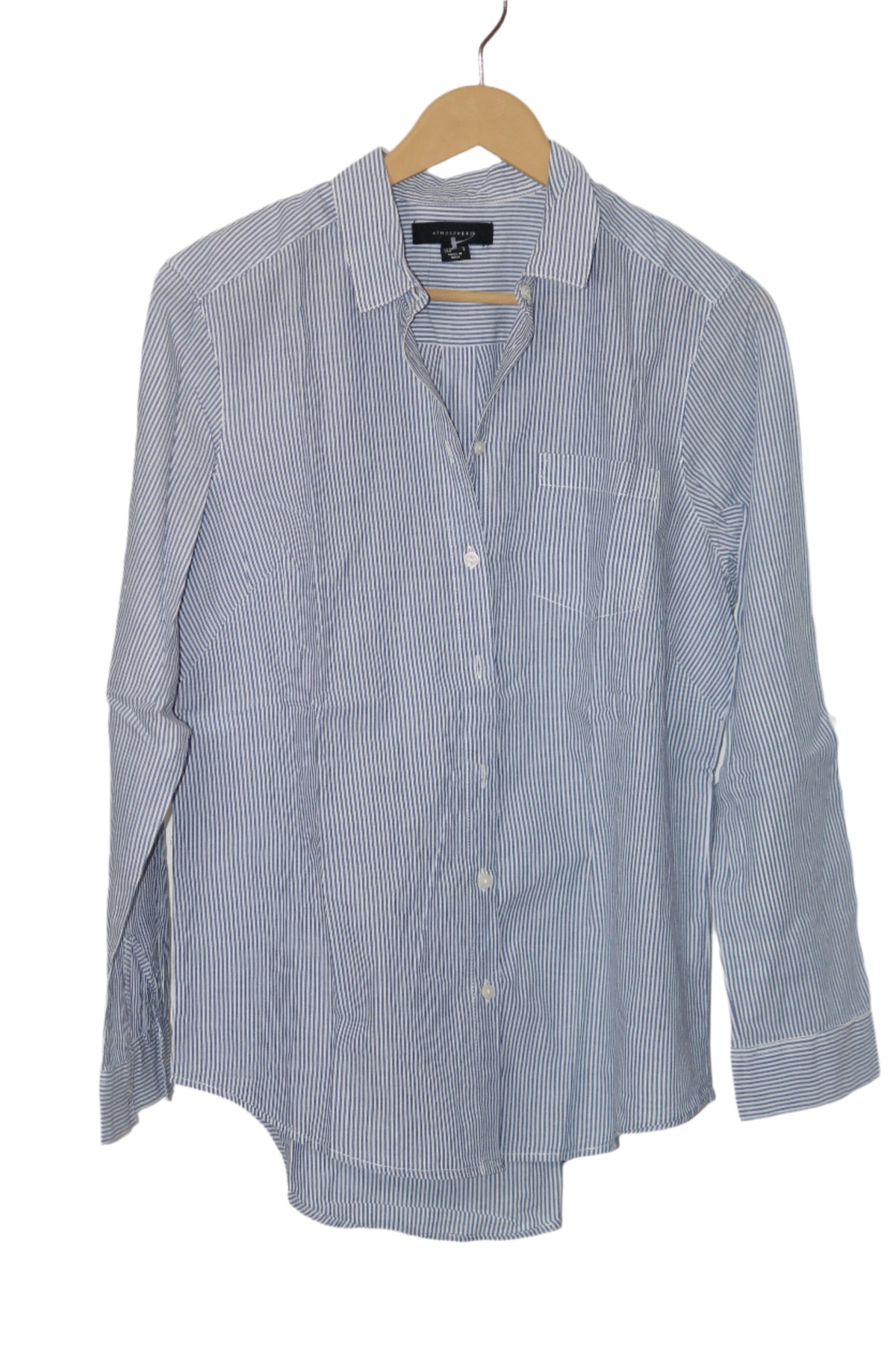 White Blue Line Shirt – Atmosphere