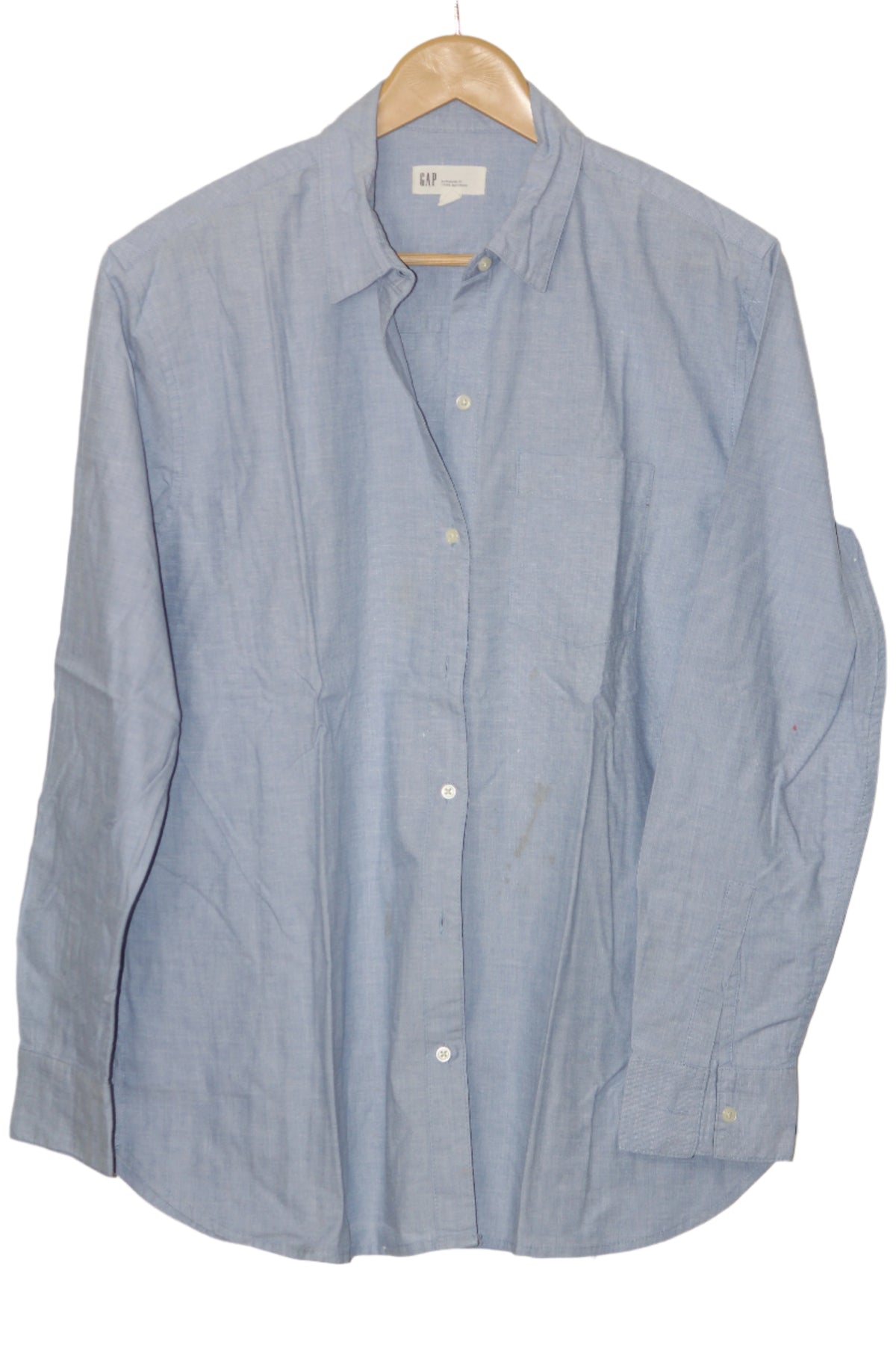 Sky Blue Cotton Shirt – GAP