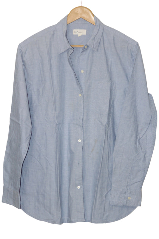 Sky Blue Cotton Shirt – GAP
