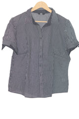 Black & White Stripe Shirt – Marks & Spencer