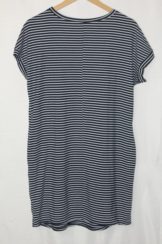 Shein Navy & White Dress