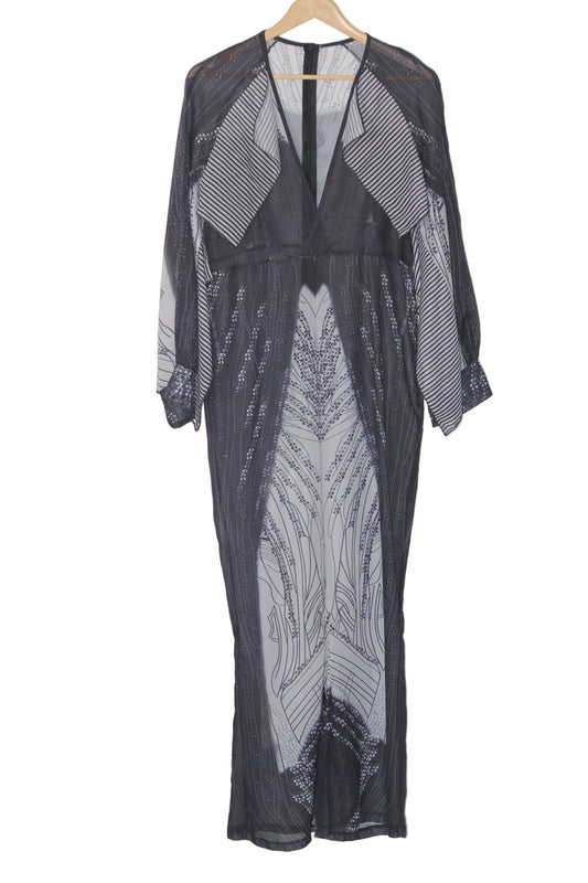 Thriftyfy White Full Sleeve Long Jumper – Cozy & Modern