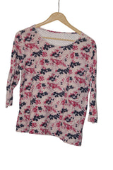 Thriftyfy Multicolor Floral Full Sleeve Blouse – Vibrant Everyday Fashion