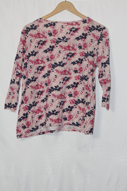 Thriftyfy Multicolor Floral Full Sleeve Blouse – Vibrant Everyday Fashion