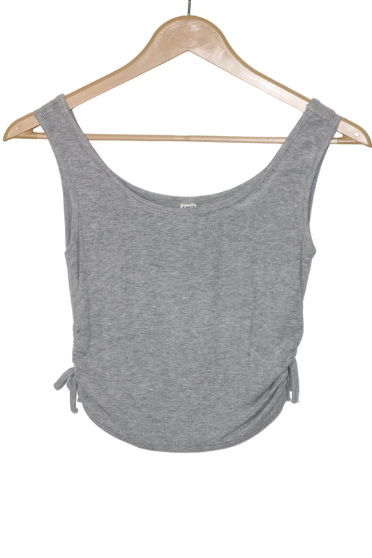 Shein Grey Crop Top - Small
