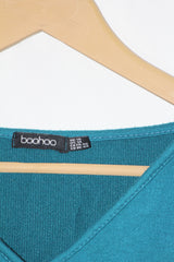 Boohoo Aquamarine Crop Top