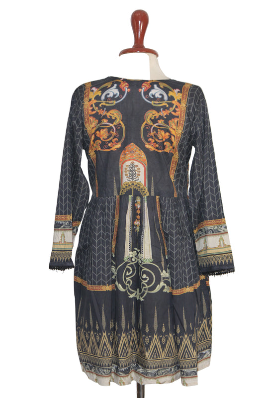 Kurti – Motif (Black, Medium)