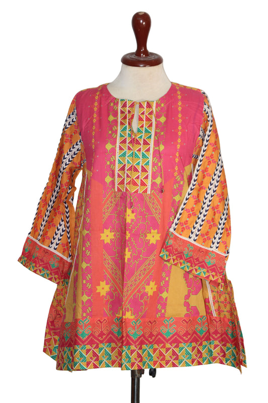 Kurti – Khaadi (Orange, Small)
