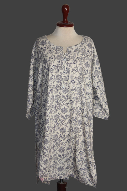 Kurti – Khaadi (White, Medium)