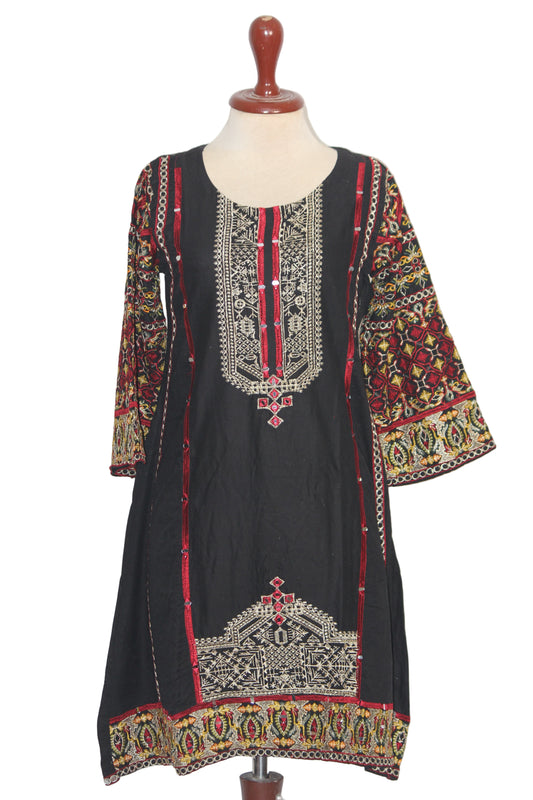 Kurti – Simrans (Black, Small)