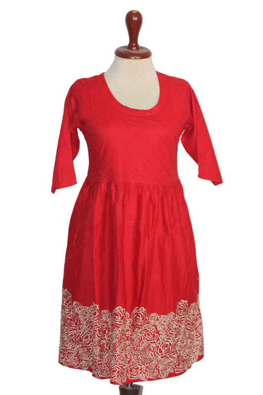 Kurti – Khaadi (Red, Small)