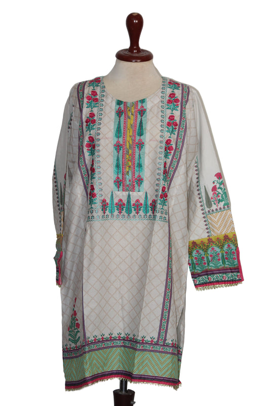 Kurti – Khaadi (Creamy, Medium)