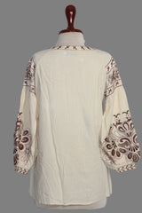 Blouse – Khaas (Creamy, Medium)