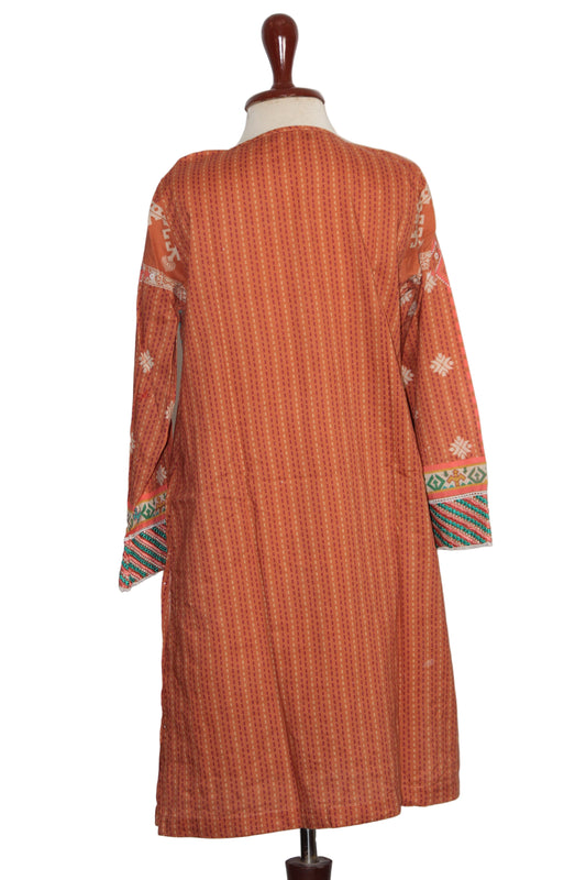 Kurti – ThriftyFy (Brown, Small)