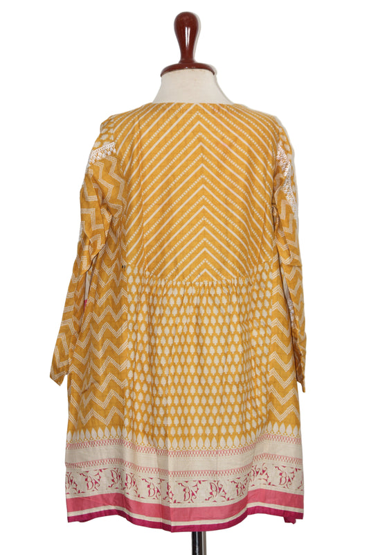 Kurti – Khaadi (Yellow, Medium)